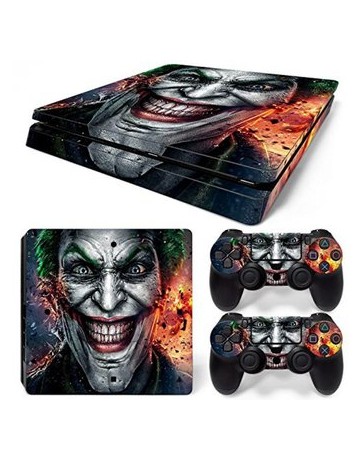 PS4 Slim Vinyl Skin Estampas Compatible Con La Cónsola - Envío Gratuito