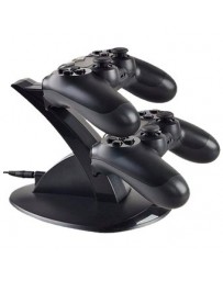 Control Playstation 4 Ps4 Base Cargador Para 2 Controles - Envío Gratuito