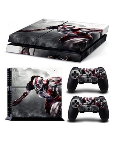 PS4 Skins Estampas Para Consola PlayStation 4 - Dios de la Guerra - Envío Gratuito