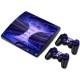 Ps3 Slim Vinyl Skin Estampas Compatible Con La Cónsola - Envío Gratuito