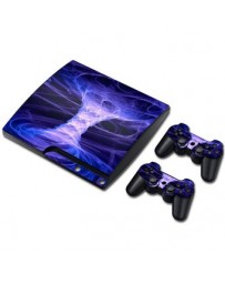 Ps3 Slim Vinyl Skin Estampas Compatible Con La Cónsola - Envío Gratuito