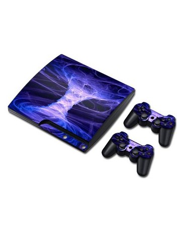 Ps3 Slim Vinyl Skin Estampas Compatible Con La Cónsola - Envío Gratuito