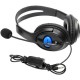 Auriculares con micrófono para Sony PlayStation PS4 negro - Envío Gratuito