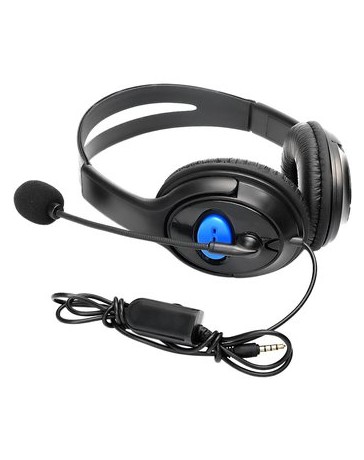 Auriculares con micrófono para Sony PlayStation PS4 negro - Envío Gratuito