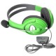 Auriculares con micrófono para Xbox 360 verde - Envío Gratuito