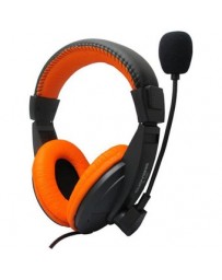 Auricular Gaming Headset Micrófono Para PC Portátil-naranja - Envío Gratuito