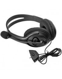 Auriculares con micrófono para Xbox 360 negro - Envío Gratuito