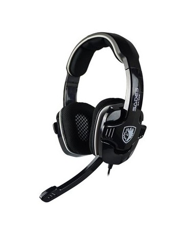 SADES SA922 Pro Stereo Gaming Headphones With Microp -Negro - Envío Gratuito