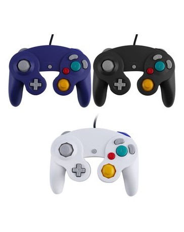 ER Nintendo GameCube Wii Joystick Game Pad Controller -Púrpura - Envío Gratuito