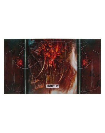 MagiDeal Fuego Dragón Pegatina De La Piel Para El Regulador PS4 - Envío Gratuito