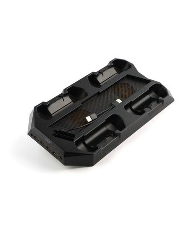 ER YKS 10-en-1 Cargador PS4 Soporte Con 4 Soportes Controlador - Envío Gratuito