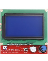 3D Printer Display LCD Kit De Controlador Con Adaptador - Envío Gratuito