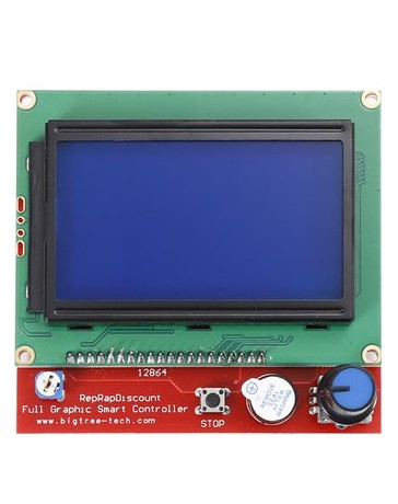 3D Printer Display LCD Kit De Controlador Con Adaptador - Envío Gratuito