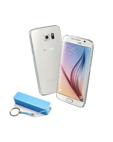 Smartphone Samsung Galaxy S6 32GB Blanco Liberado Reacondicionado + BATERÍA PORTÁTIL - Envío Gratuito