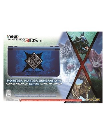 New Nintendo 3DS XL Monster Hunter Generations Edition - Envío Gratuito
