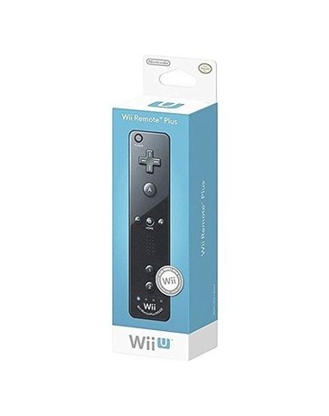 Nintendo Wii Remote Plus - Negro Negro - Envío Gratuito