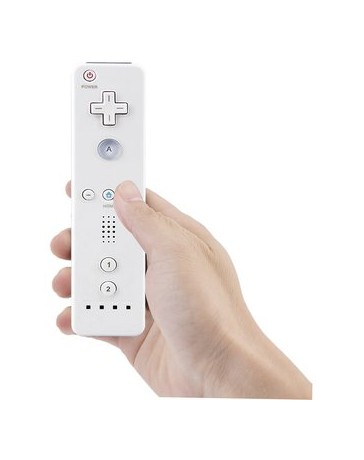 ER Dirección Del Controlador De Wii-Blanco. - Envío Gratuito