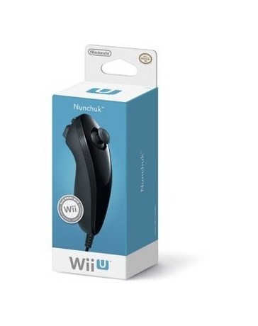 Controlador Nintendo Nunchuk - Negro Negro - Envío Gratuito