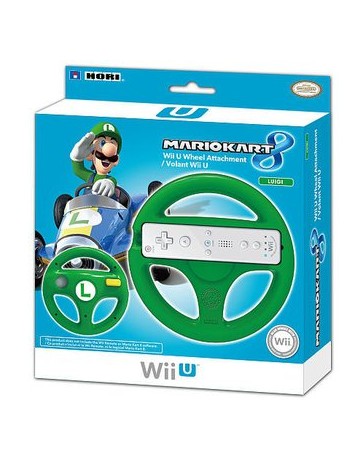 HORI Mario Kart 8 Racing Wheel (Luigi) - Nintendo Wii U - Envío Gratuito