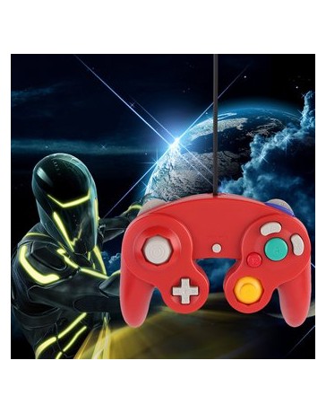 EH Nintendo GameCube Wii Joystick Game Pad Controller - Rojo - Envío Gratuito