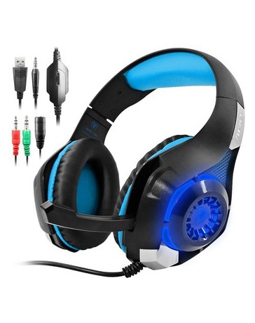 GM-1 New Xbox One S PS4 Pro Headphones For PC Tablet -Azul - Envío Gratuito