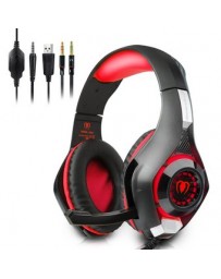 Megadream 3.5mm LED Stereo Over-Ear Headphone With Microphon - Envío Gratuito