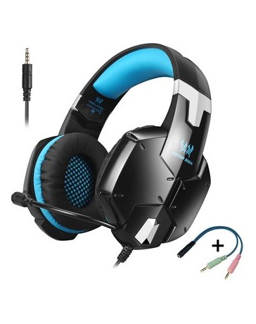 Meiertop Gaming Headset For PS4 New Xbox One Professi -Azul - Envío Gratuito