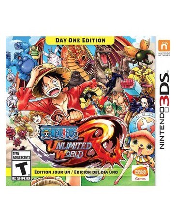 Nintendo 3DS One Piece Unlimited World Red - Envío Gratuito