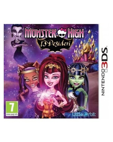 Videojuego Monster High 13 Wishes - Nintendo 3DS Nintendo 3DS - Envío Gratuito