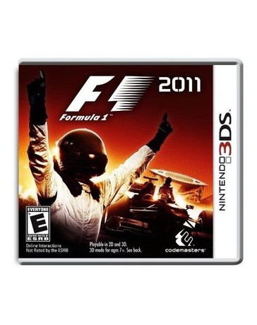 Videojuego F1 2011 - Nintendo 3DS Nintendo 3DS - Envío Gratuito