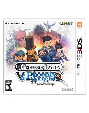 Professor Layton Vs Phoenix Wright Ace Attorney - Envío Gratuito