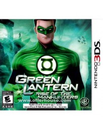 Nintendo 3DS GREEN LANTERN RISE OF THE MANHUNTERS - Envío Gratuito