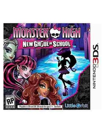 Monster High New Ghoul In School Nintendo 3ds Standard Edition - Envío Gratuito