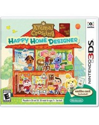 Animal Crossing Happy Home Designer Nintendo 3DS - Envío Gratuito