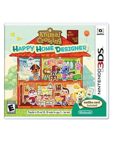 Animal Crossing Happy Home Designer Nintendo 3DS - Envío Gratuito
