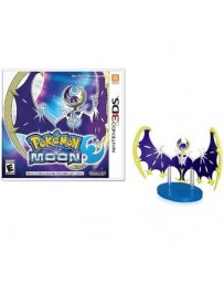 Pokemon Moon + Figura Lunala Nintendo 3DS - Envío Gratuito