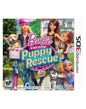 Barbie And Her Sisters Puppy Rescue Nintendo 3ds - Envío Gratuito