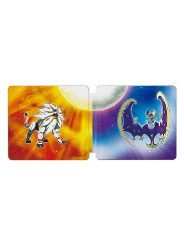 PREVENTA Pokemon Sun And Moon SteelBook Dual Pack Nintendo 3DS - Envío Gratuito