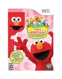 Nintendo WII SESAME STREET ELMO'S A TO ZOO ADVENTURE - Envío Gratuito