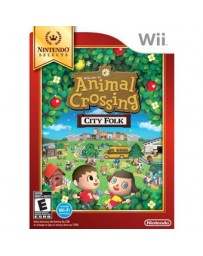 Nintedo Selects Animal Crossing City Folk Wii - Envío Gratuito