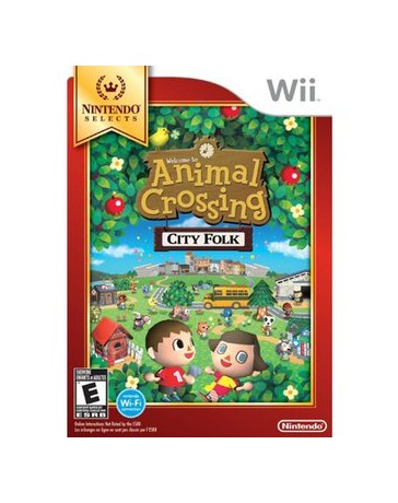 Nintedo Selects Animal Crossing City Folk Wii - Envío Gratuito
