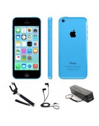 Smartphone Apple iPhone 5C 4 16GB Reacondicionado + AUDIFONOS + BATERÍA PORTÁTIL + SELFIE STICK - Envío Gratuito