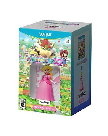 Nuevo Mario Party 10 + Peach Amiibo - Wii U - Envío Gratuito