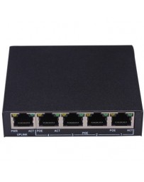 1 + 4 Puertos 10/100 Mbps Mini PoE Switch Power - Envío Gratuito