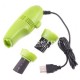 USB Aspiradora Para Limpiar Teclado Y Ordenadores (Verde) - Envío Gratuito