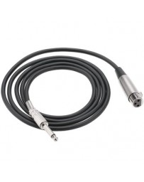 Profesional XLR 3-pin Hembra A 1/4 - Envío Gratuito