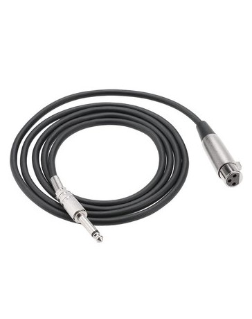 Profesional XLR 3-pin Hembra A 1/4 - Envío Gratuito