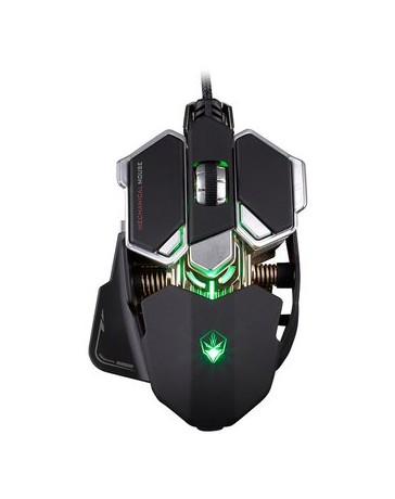 9 Botones 4 Colores Light Emitting Ratón óptico Gaming - Envío Gratuito