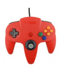 Juego De Joystick Joypad Joypad Para Nintendo N64 64 Mac Red - Envío Gratuito