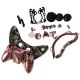 EH Xbox 360 Juego inalámbrico Controlador Shell Case kits-Rosa - Envío Gratuito